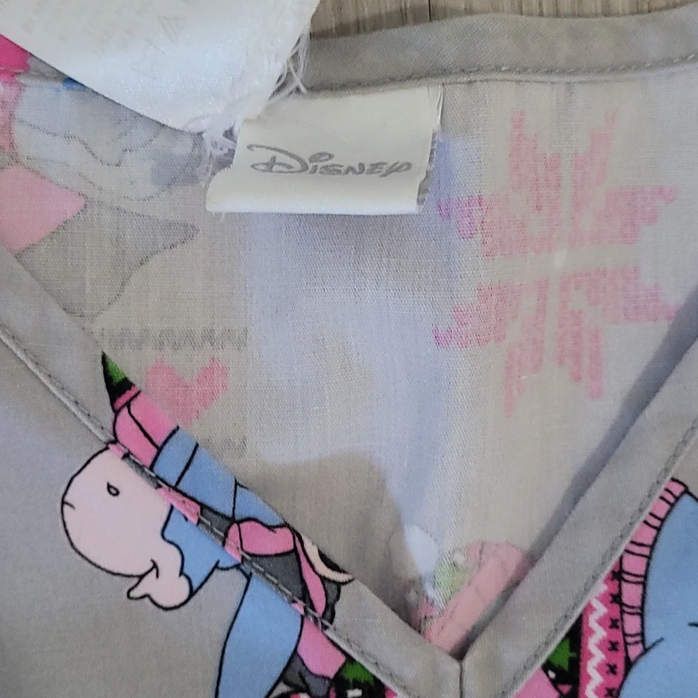 Disney Eeyore size Medium scrub top - Picture 3 of 5